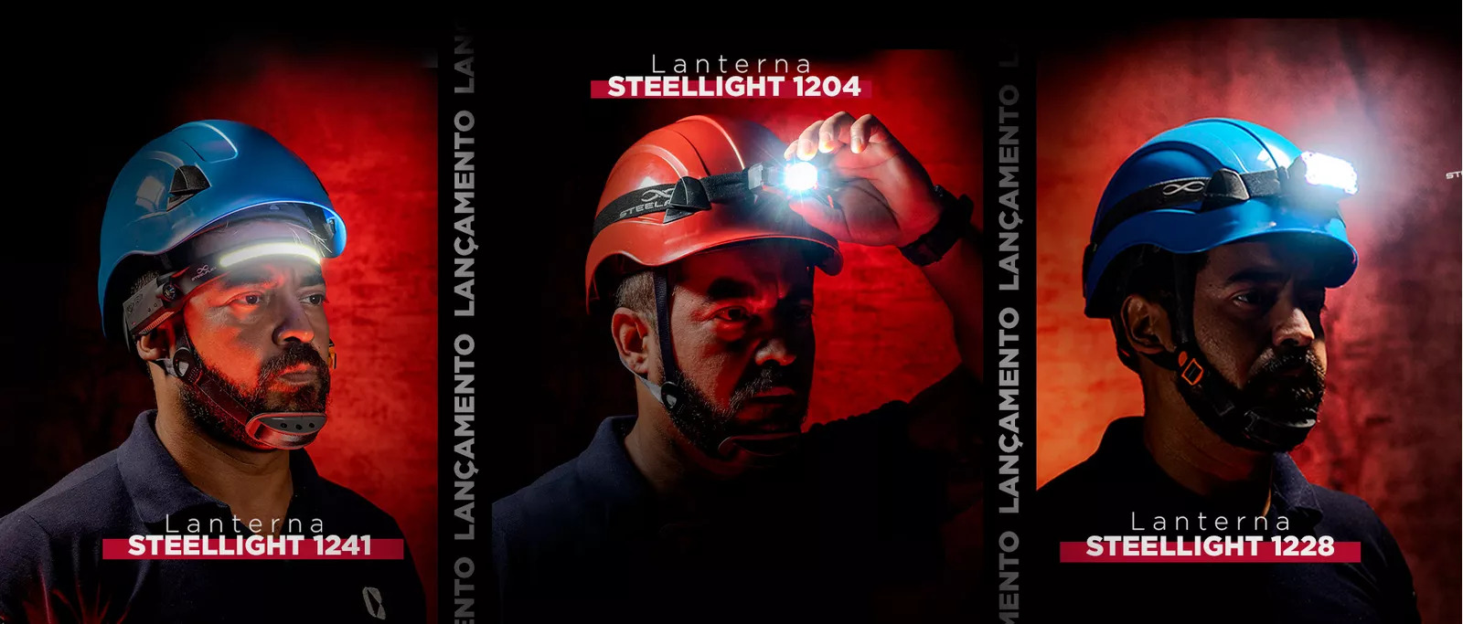 Steelflex - Lançamento lanternas Steellight